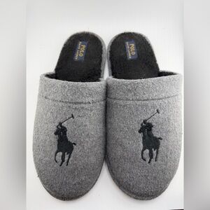 Polo by Ralph Lauren Charcoal Slippers